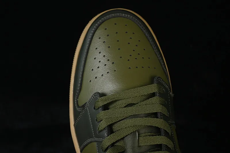 All categories Air Jordan Jordan series basketball shoes Air Jordan 1 Low Air Jordan 1 Low AJ1 Joe 1 seaweed green low-top cultural casual sneakers IR0840-325
